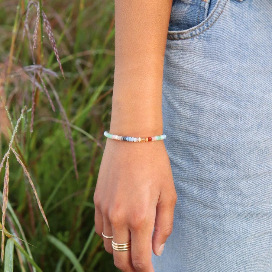 Model wearing Kaleidoscope Bracelet