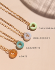 Full Circle Pendant - Agate