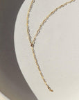 Sylvie Lariat in 14k gold fill