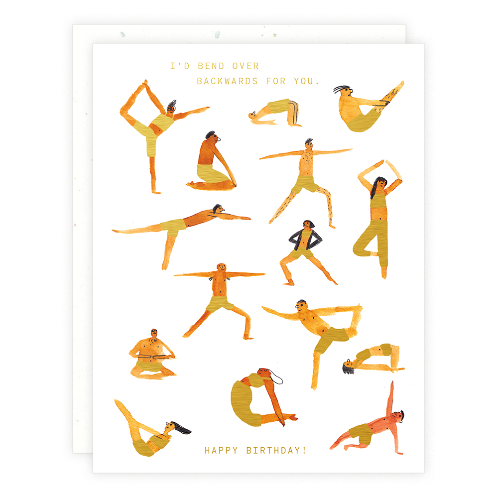 Yoga Poses Card