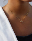 Petite Bow Charm Necklace