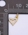 Sparkle Heart Charm