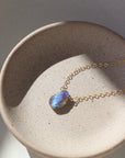 Labradorite Slice Necklace - Token Jewelry