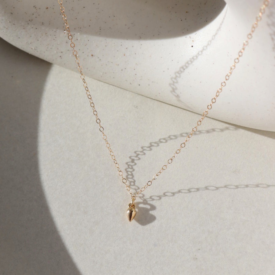 Drop Necklace in 14k Gold