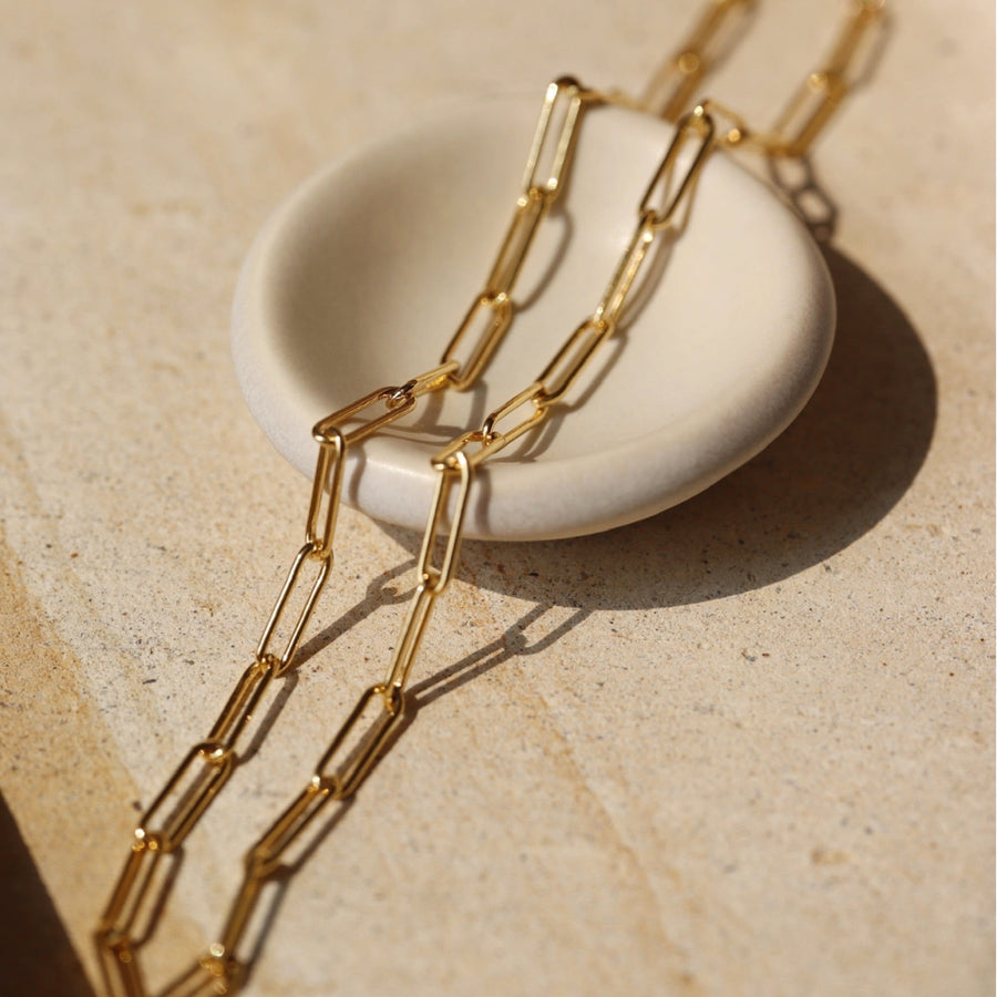 Chain Link Choker - Necklace - Token Jewelry - Eau Claire Jewelry Store - Local Jewelry - Jewelry Gift - Women's Fashion - Handmade jewelry - Sterling Silver Jewelry - Gold filled jewelry - Jewelry store near me