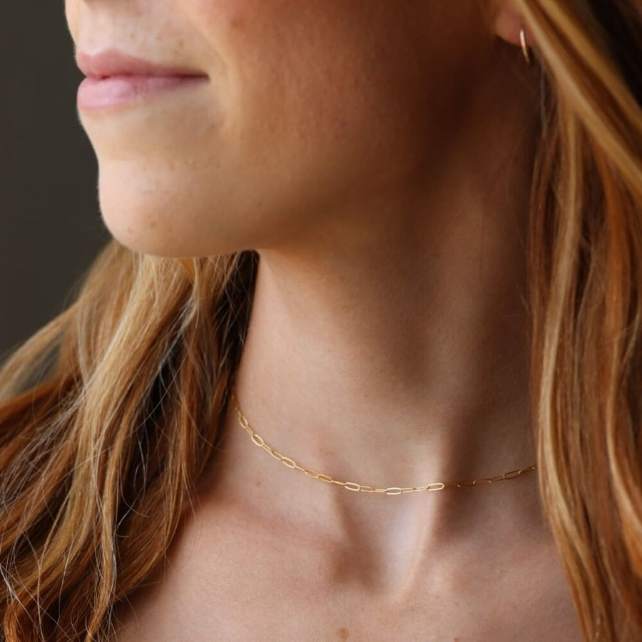 Narrow Links Choker - Token Jewelry