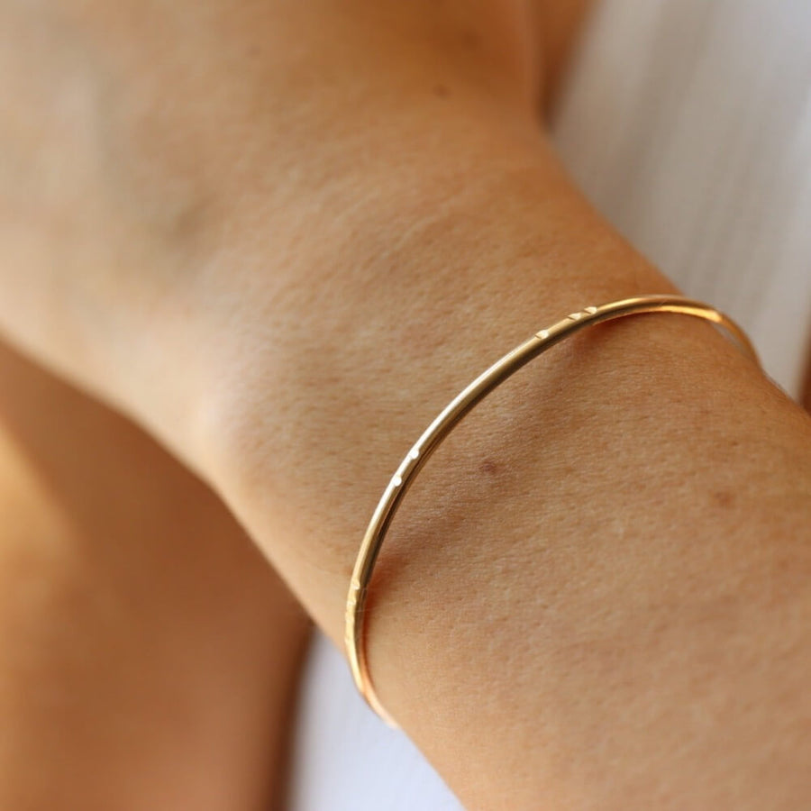 Notched Cuff - Token Jewelry