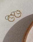 Lennon Ear Jacket - Token Jewelry - 14k gold filled earring - handmade - women's fashion - ear cuff - waterproof - hypoallergenic