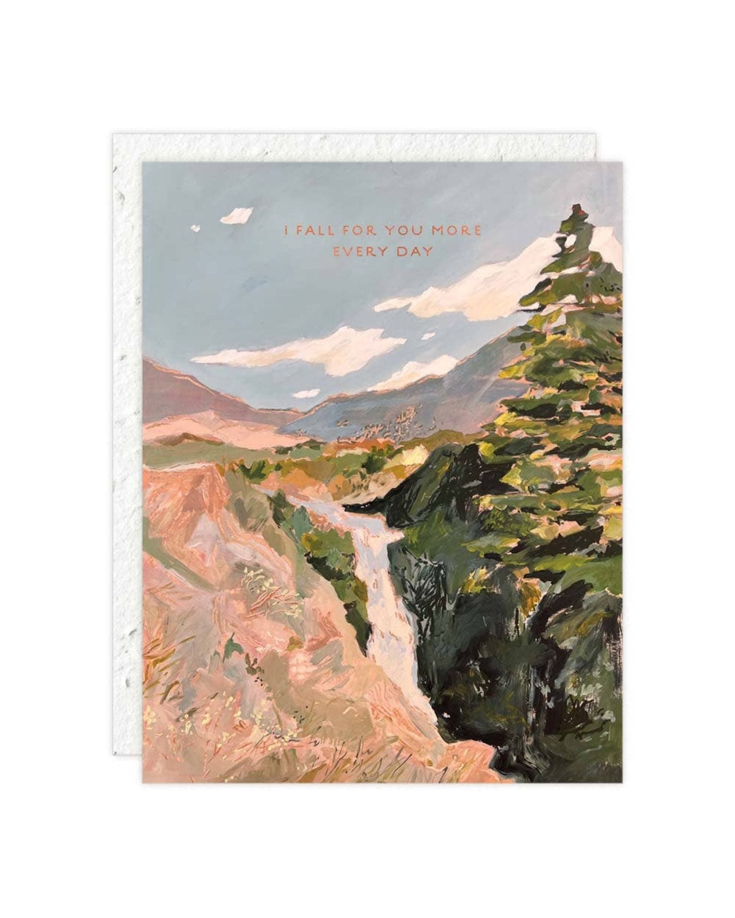 Waterfall - Love + Friendship Card