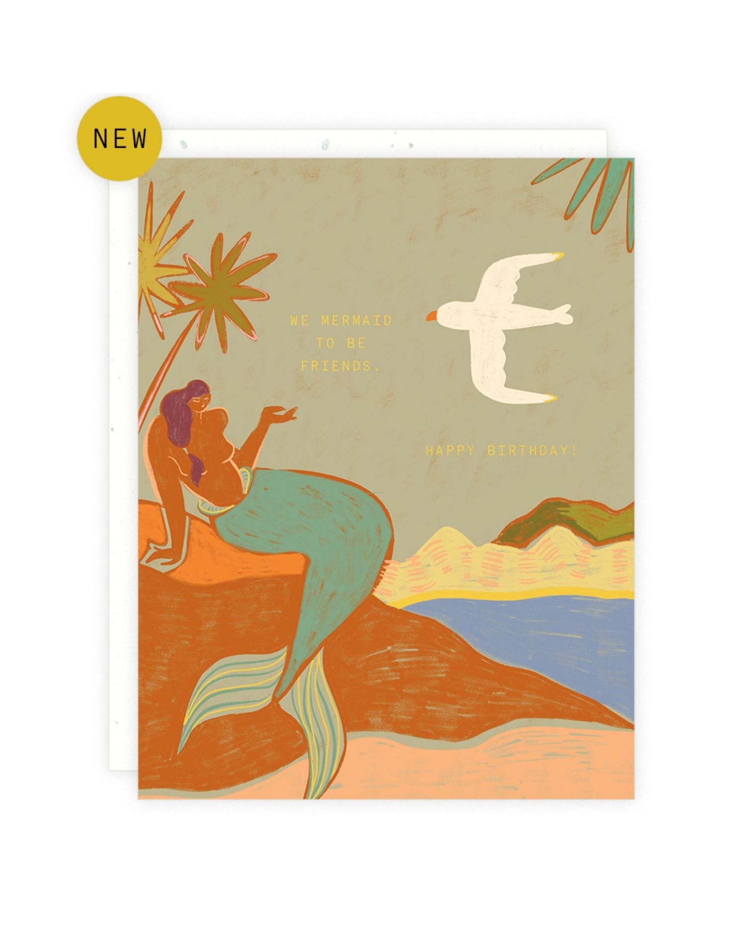 Mermaid Birthday Card