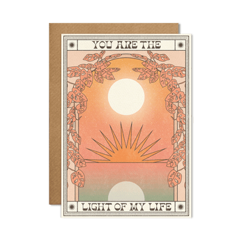 You are the Light of my Life Card