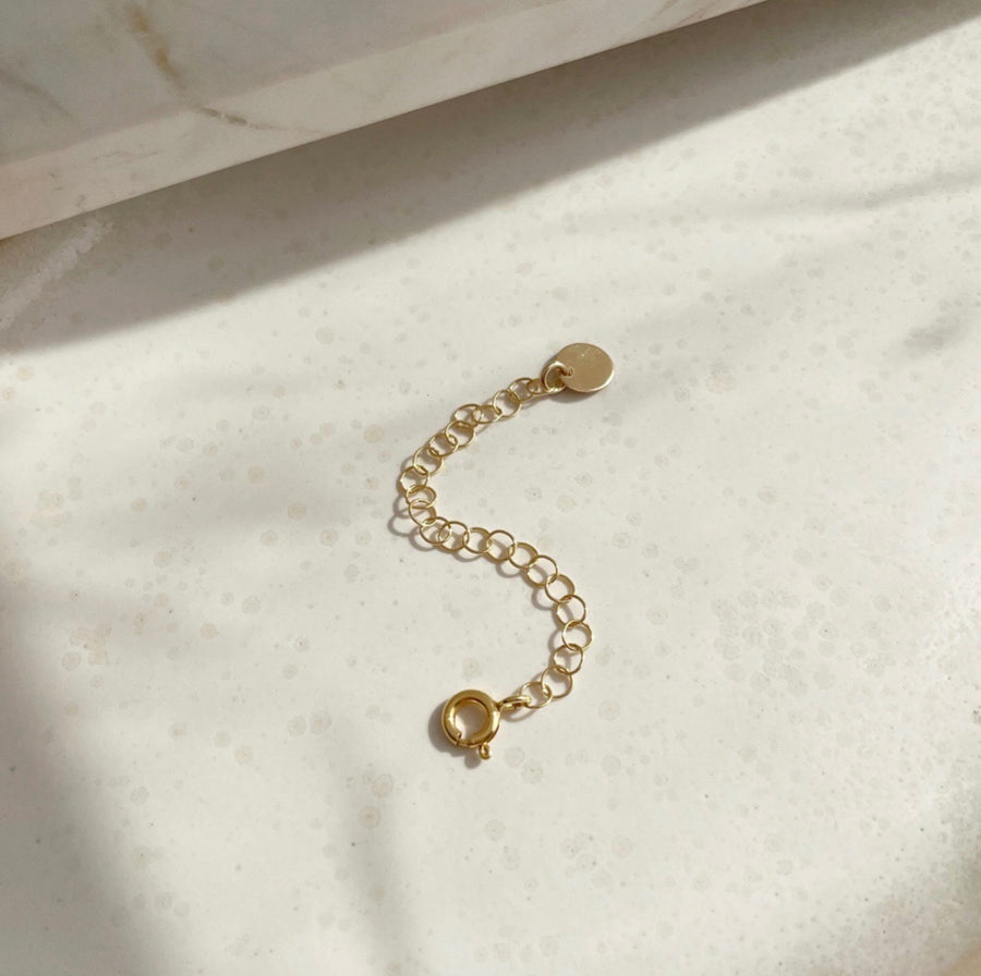 14K Gold Necklace Extender