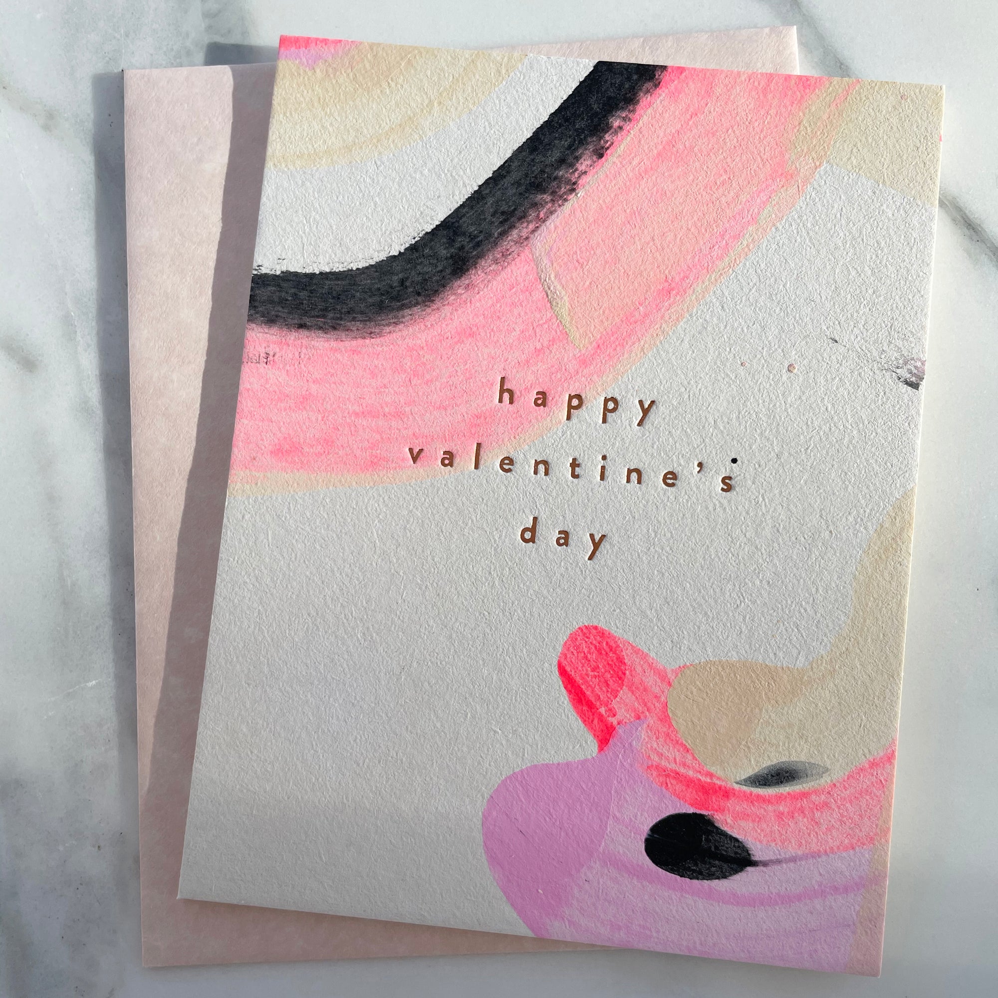 Happy Valentine's Day Card - Token Jewelry 