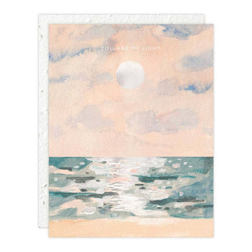 Moonlight - Love + Friendship Card