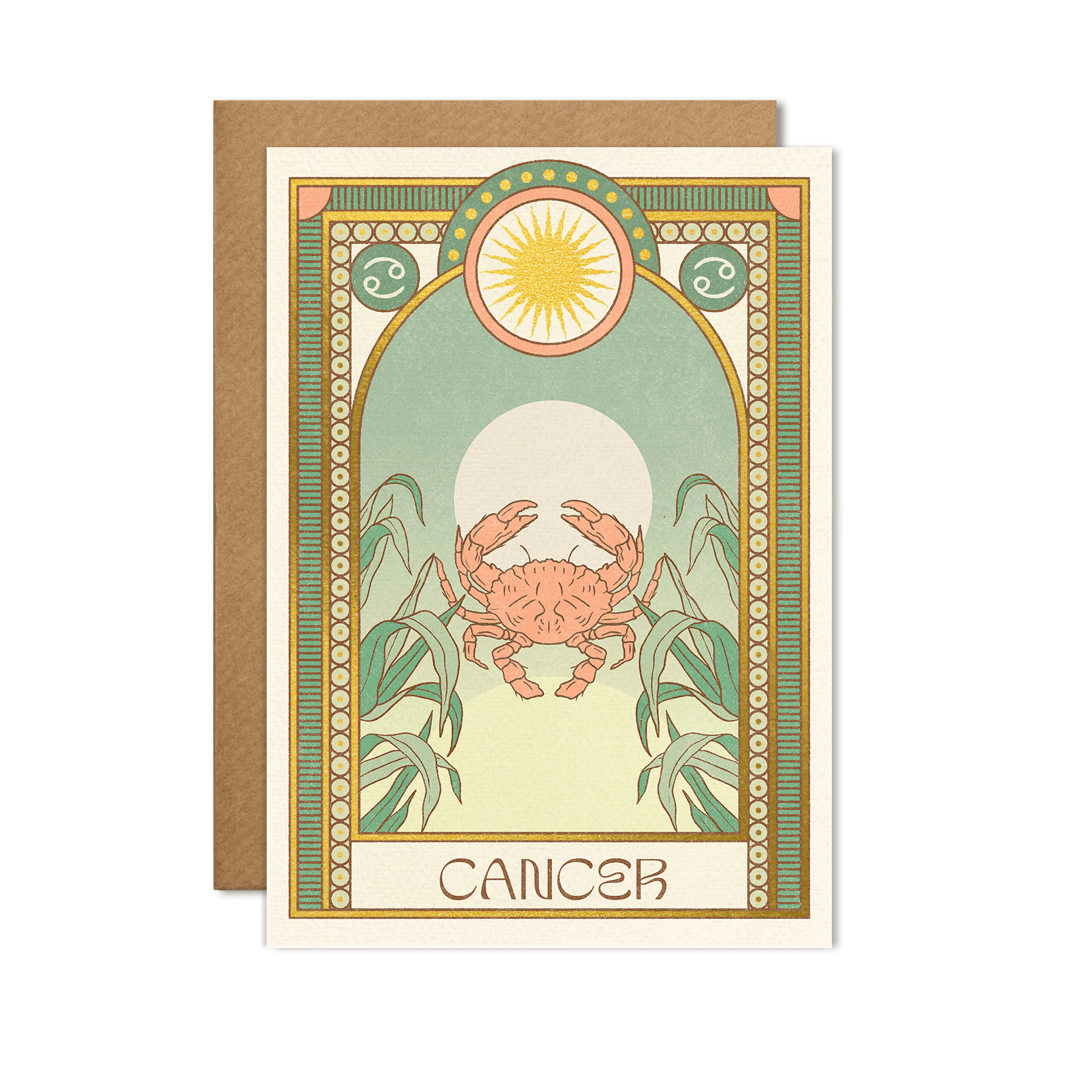 Cancer Zodiac Card