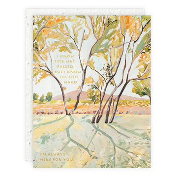 In the Shade - Sympathy Card