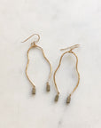 Vera Earrings - Token Jewelry - jewelry store near me - Eau Claire jewelry store - womens earrings - minimalist earrings - 14k gold fill - sterling silver 